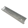 C-profil forbindelsesbeslag til sokkel 300x55 galvaniseret GPV-700-49 (2)