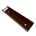 U-profil forbindelsesbeslag holder til sokkelelement 250x55 Brun GPV-700-45 (2)