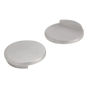 Flad indklebet prop til rund aluminiumshåndliste – fi 40 mm 2 stk. Kozza