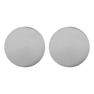 Flad indklistret slutprop til rund aluminium håndgreb Ø 40 mm – Kozza