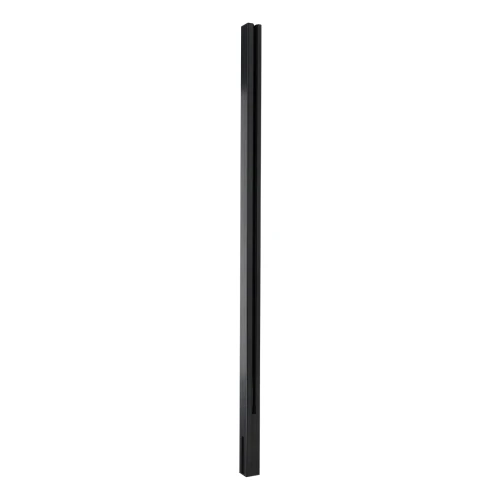 Hjørnestolpe gelænder 45x45x1283mm glas 8,72mm mørkegrå Kozza KR7500 000-890 (1)
