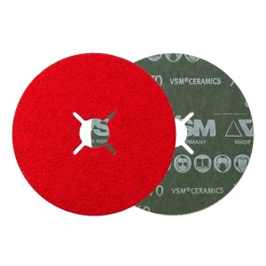 PFERD Keramisk fiberskive XF870 125 mm P60 – pakning 50 stk.