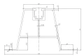 Trapezformet Bro 40cm H-70 af EPDM til Tage af Trapezformet Metalplade PV-02-04-02 (1)