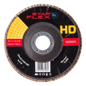 Star Flex HD – keramisk lamelskive 125 mm T29 kornstørrelse 80