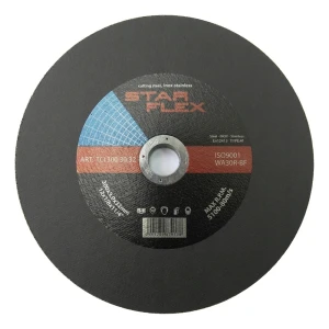 Starflex – skæreskive til stål og INOX 300×3,0 mm hul 32 mm type 41