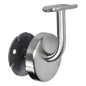 Vægmontering til gelænder håndliste fi 42,4 mm i rustfrit stål AISI 304 – satin