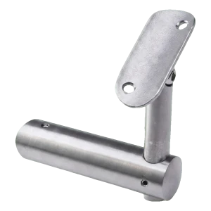 Postal – aksial ledanordning til stolpe med gelænder 42,4 mm AISI 304 satin