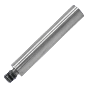 Gelænderstøttestang fi 12×75 mm AISI 304 – gevind M8/M6, satineret