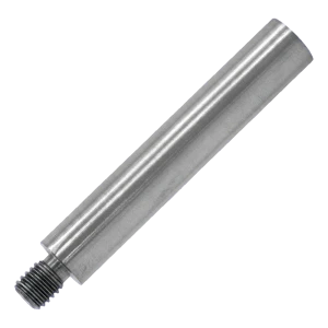 Rækværksstøttestang fi 12×75 mm med M8-gevind – rustfrit stål AISI 304 satin