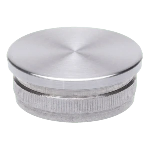 Konveks endeprop til gelænderrør 42,4 mm – rustfrit stål AISI 304 satin
