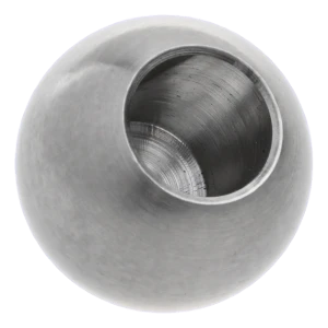 Gelænder kugle til indlimning fi 20 mm med hul fi 12 mm – rustfrit stål AISI 304