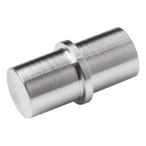 Lige gelænder-samling til rør ø 16 mm – rustfrit stål AISI 304, satin