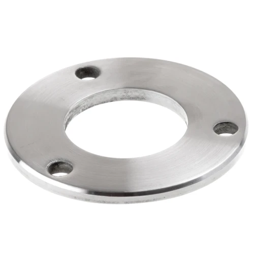 Sokkel til gelænderstolpe til svejsning fi 85 mm – rustfrit stål AISI 304 satin, system 42,4 001-188 (1)