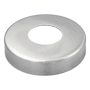 Maskeringsroset rund til rør Ø48,3 mm – rustfrit stål AISI 304, satin