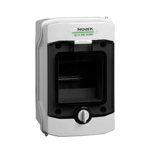 Installationshus i Plast, Overflademonteret, IP65, 1 Række, 4 Moduler PV-200-101492