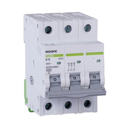 Maksimalafbryder 6 kA, ch-ka B, 16 A, 3-Polet PV-200-100053