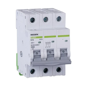 Overstrømsafbryder 6 kA, B-karakteristik, 10 A, 3-polet