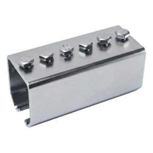 PSG forbindelse til undervogne 45×46 mm galvaniseret med skruer