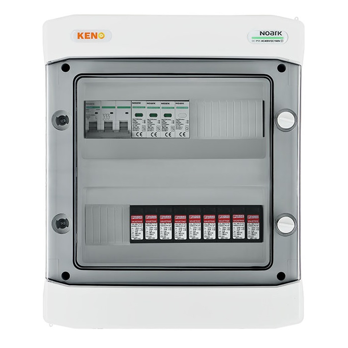 Koblingsboks med DC + AC-overspændingsafleder, type 1+2, type SH-355 DCAC